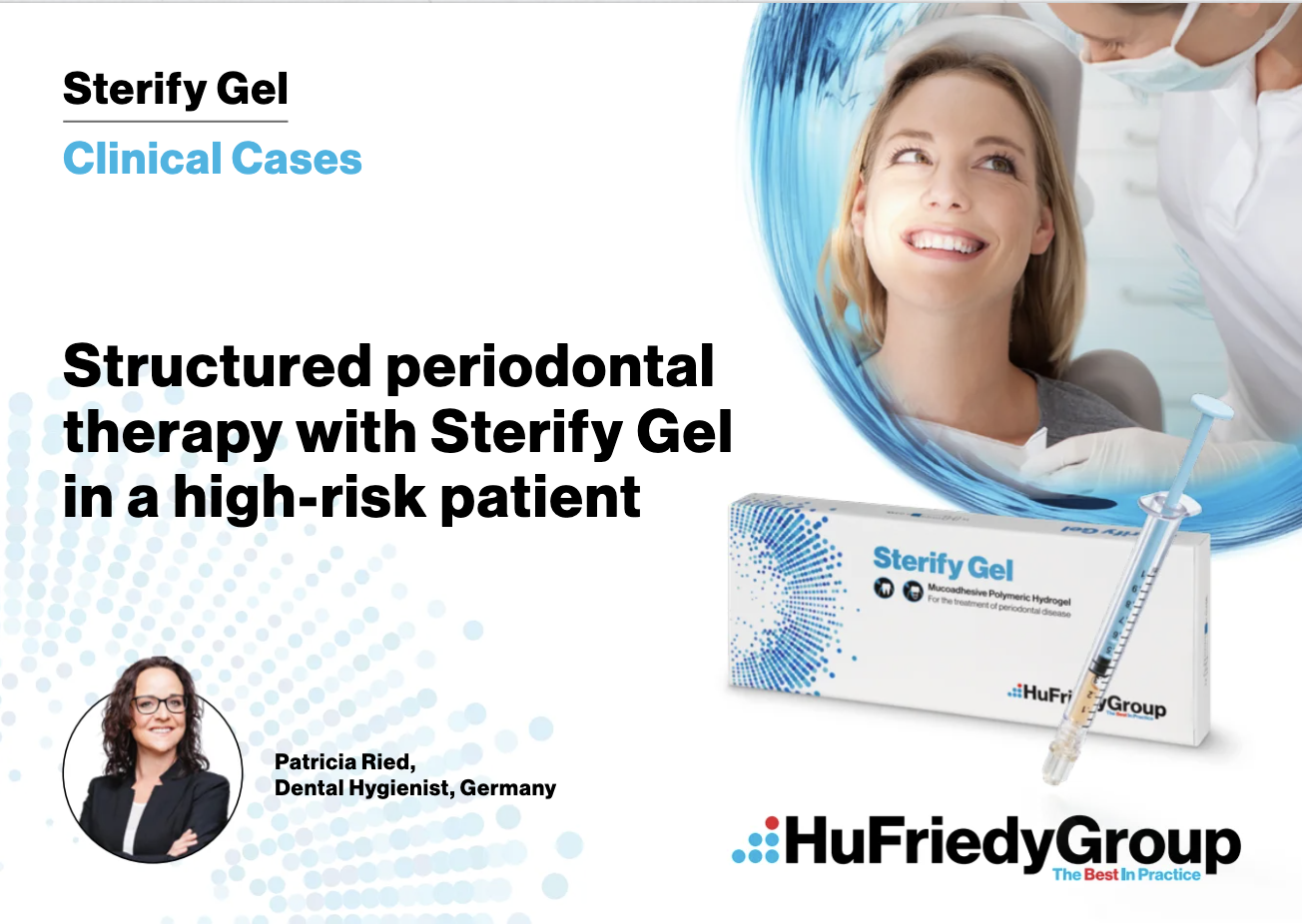 Structured periodontal therapy with Sterify Gel in a high-risk patient