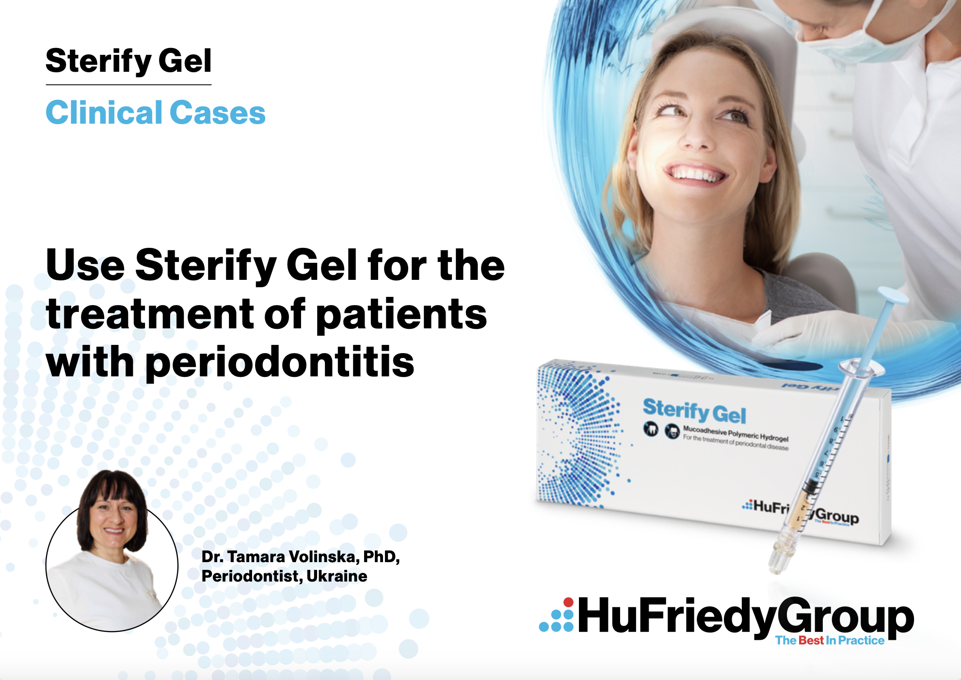 Use Sterify Gel for the treatment of patients with periodontitis